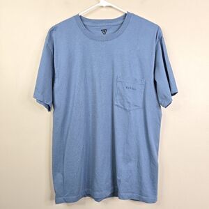 Vissla Mens Organic Cotton Short Sleeve Crewneck Pocket Tee Medium